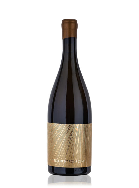 Testament Pošip Zenit - vino kompleksnog okusa, izrazito mineralan i svjež.